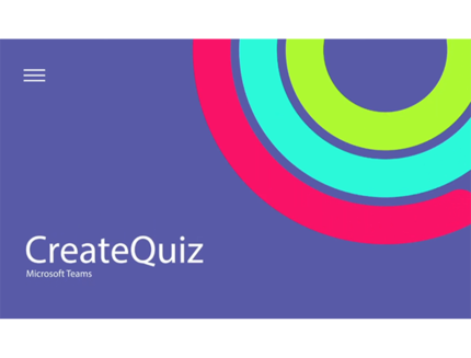 Microsoft Teams - Create Quiz